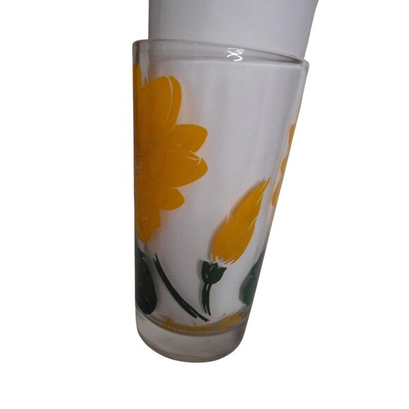 MCM Peanut Butter Drinking Juice Glass Boscul Tumbler American Lotus 5" #4 - Picture 2 of 5
